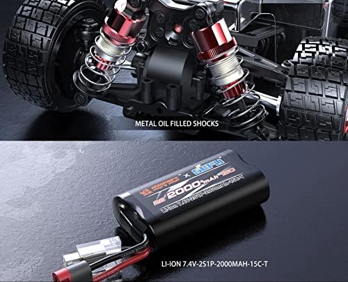 Brushless RC Car 14301 – 1/14 Scale 4WD High-Speed Drift & Racing Car with Brushless Motor, 120m Remote Control & Upgradeable Design