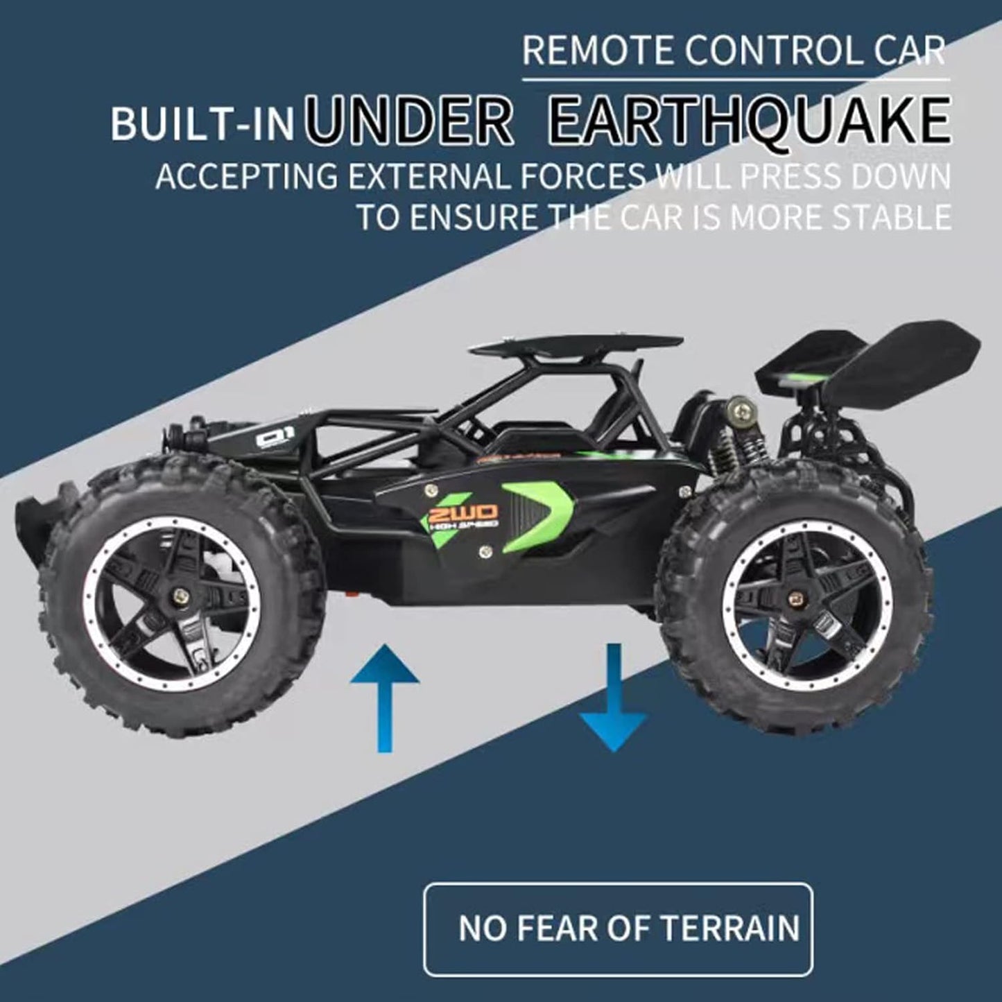 Eacam RC Car Remote Control Car RC Racing Car 1/18 2.4GHz RC Drift Car RTR Toy for Kids Boys