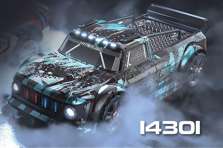 Brushless RC Car, 14301, 1/14 4WD High Speed, 120m Remote Control, All-Road Drift Car, Racing Car, Brushless Motor and ESC, Independent Receiver, Easy to Modify or Upgrade