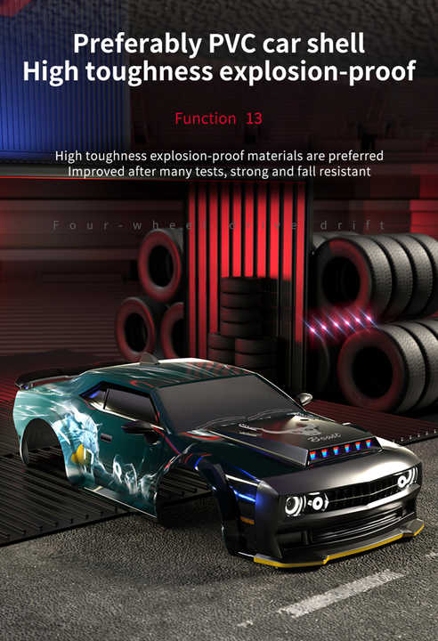 SG216PRO RC Drift Car – 1:16 Scale 4WD 40km/h High-Speed Off-Road Racing Truck with LED Lights (Ready-to-Run)