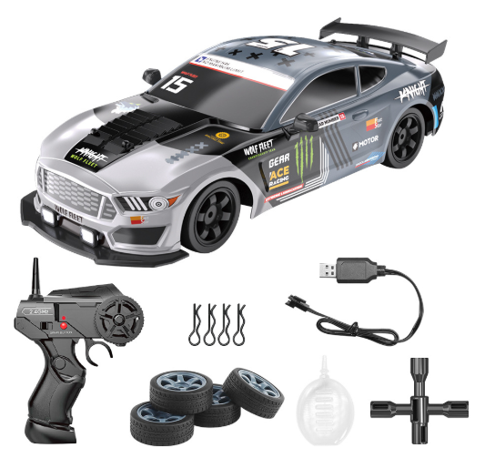 SC16 1/16 4WD Spray RC Drift Car 2.4G Remote Control Voiture Toys High Speed 4x4 Off-Road Mini Racing Car Radio Controlled Car