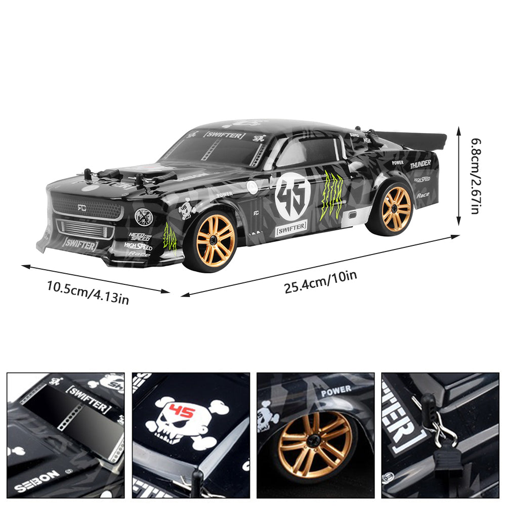 HBX 2188A 1/18 Scale Professional 4WD RC Drift Car – High-Speed GTR Racing Model with Remote Control