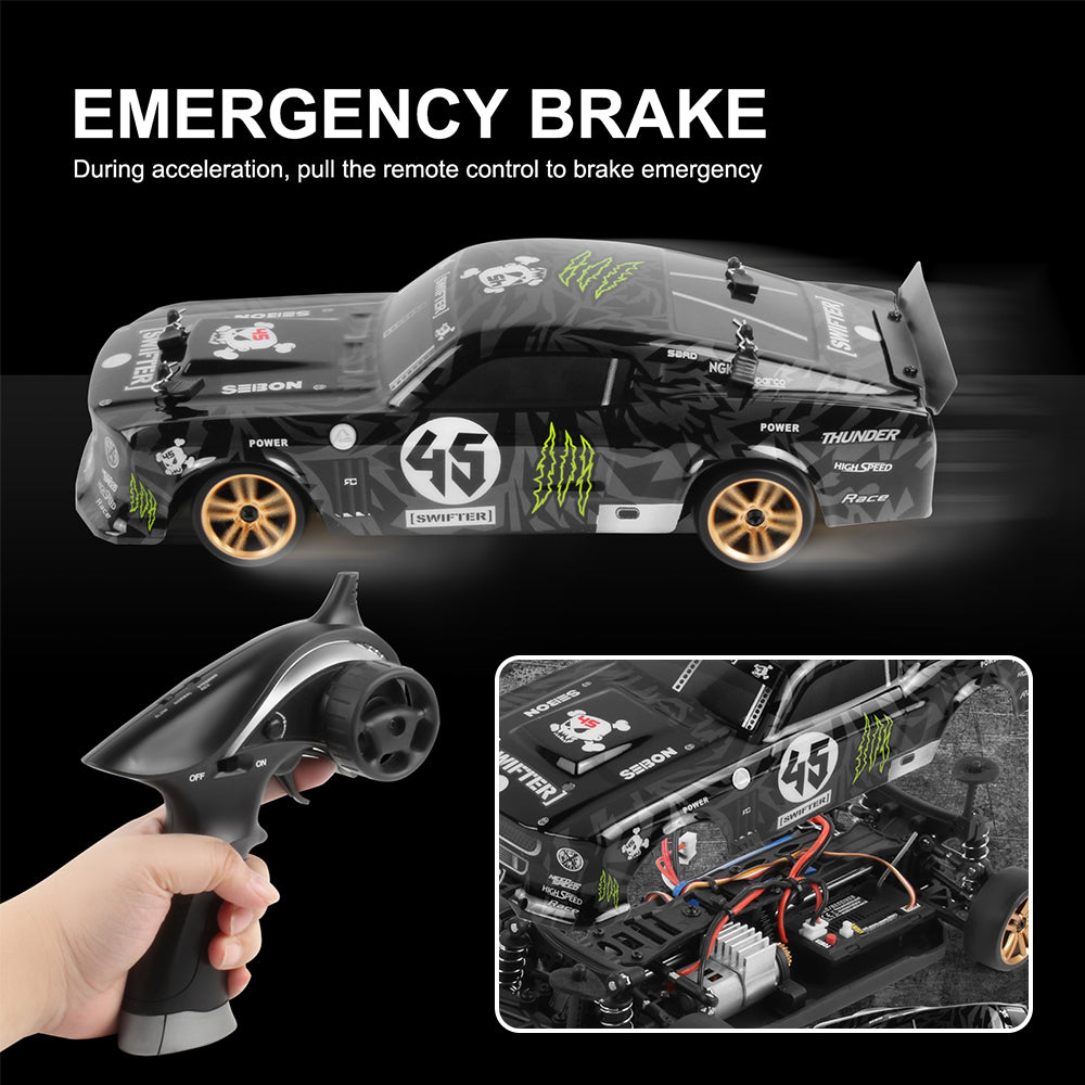 HBX 2188A 1/18 Scale Professional 4WD RC Drift Car – High-Speed GTR Racing Model with Remote Control