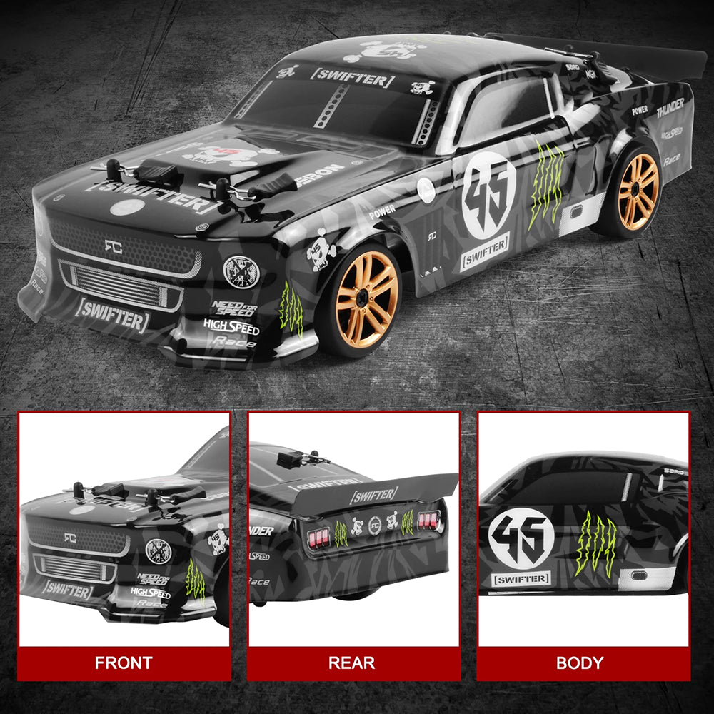 HBX 2188A 1/18 Scale Professional 4WD RC Drift Car – High-Speed GTR Racing Model with Remote Control