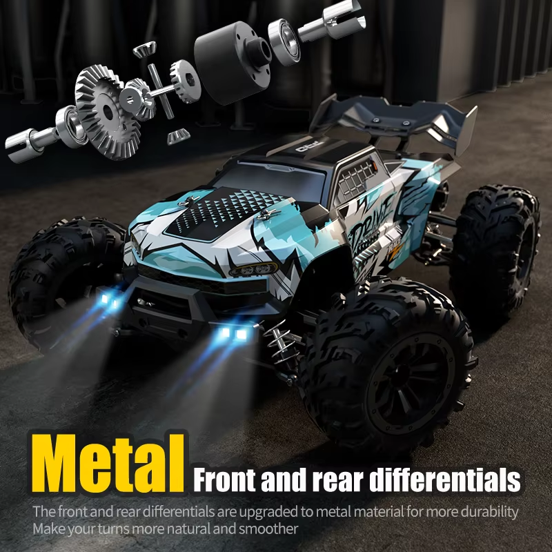 ๐ DISHUO SCY-16101 1:16 High-Speed Brushless RC Monster Truck 4WD โข 70KM/H โข LED Headlights โข Off-Road Beast for Teens & Adults