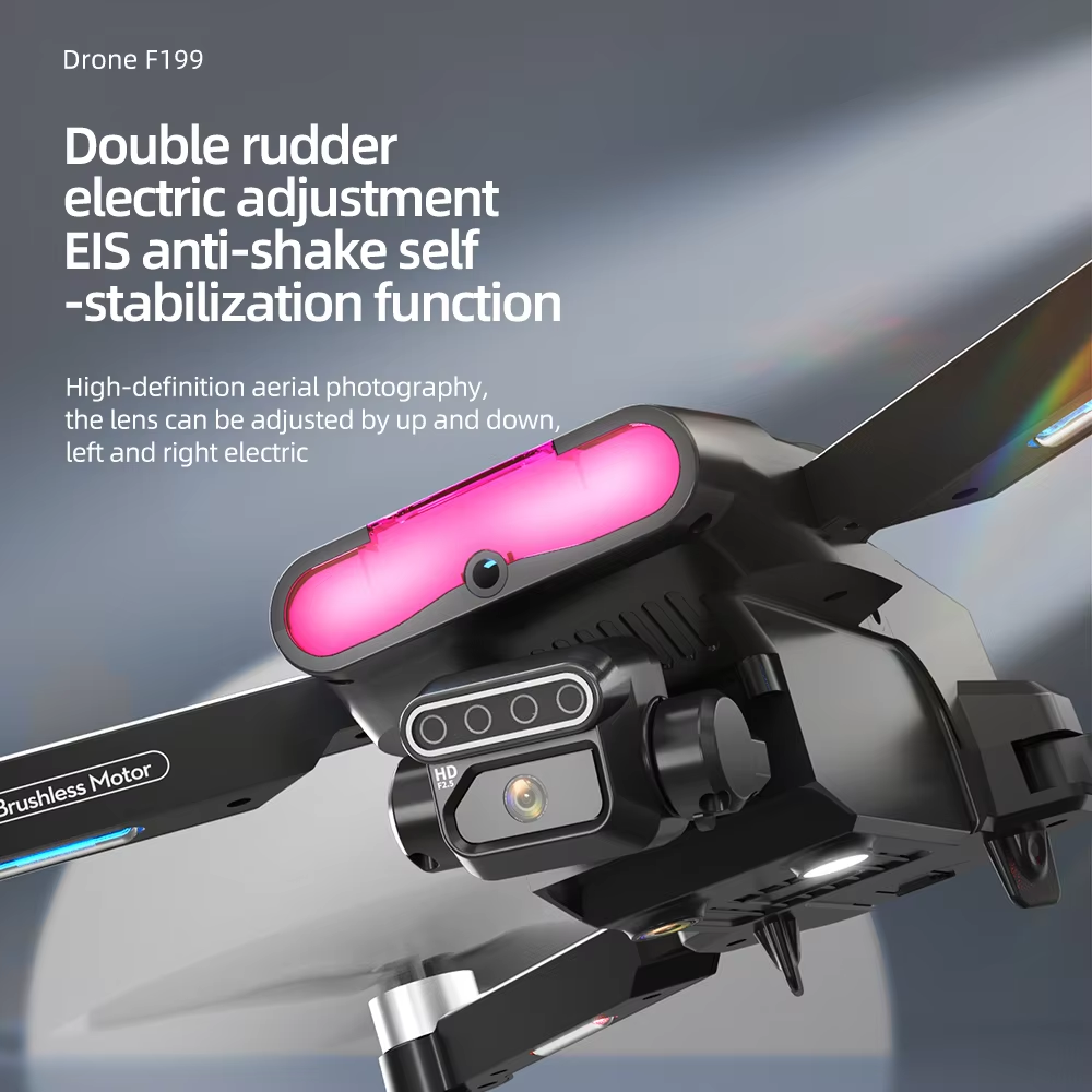 ๐ 1080P HD Dual Camera Drone with Obstacle Avoidance Foldable Mini RC Quadcopter with Brushless Motor โ 50-Minute Long Flight Time | Beginner-Friendly