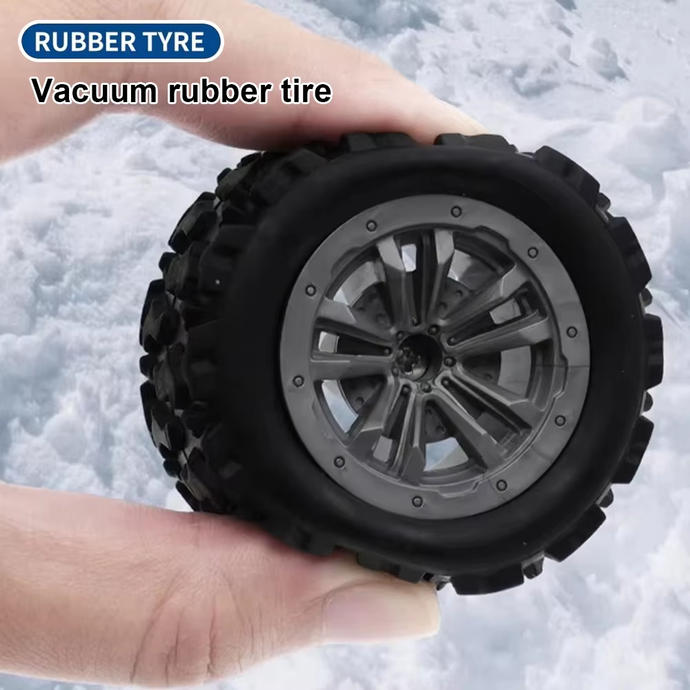 ๐ 4WD Remote Control Alloy Stunt Car with Spray & LED Lights โ Climbing Action RC Toy for Kids (Rechargeable)