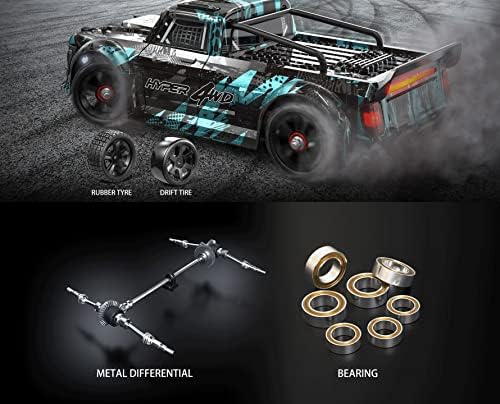 Brushless RC Car 14301 – 1/14 Scale 4WD High-Speed Drift & Racing Car with Brushless Motor, 120m Remote Control & Upgradeable Design