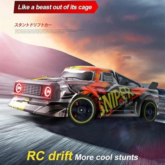 RC Drift Racing Car, 2.4GHz 4WD ESP Configuration With Steering And Speed Control Drift RC Truck, 1/14 Scale Remote Control Race Drifting Cars,For Adults And Kids
