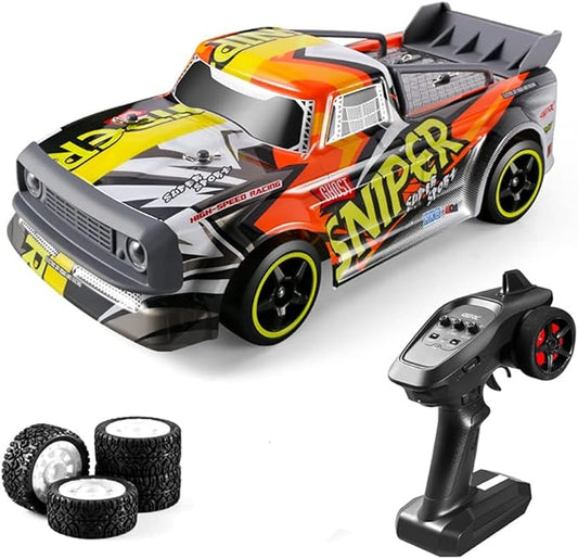 RC Drift Racing Car, 2.4GHz 4WD ESP Configuration With Steering And Speed Control Drift RC Truck, 1/14 Scale Remote Control Race Drifting Cars,For Adults And Kids