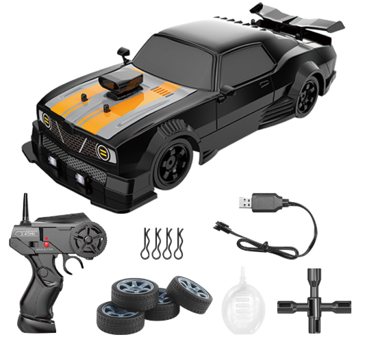 SC16 1/16 Scale 4WD RC Drift Car – High-Speed Off-Road Mini Racing Car with 2.4G Remote Control