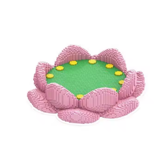 🐍 Hot Sale 2025 – Year of the Snake Lotus Base Building Blocks Puzzle